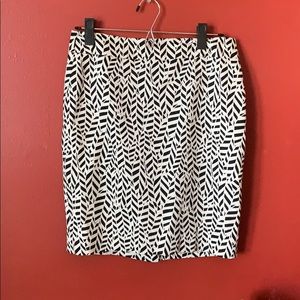 Cute Zebra Print Skirt Great for Work